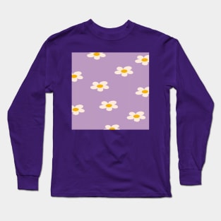 Daisy pattern Long Sleeve T-Shirt